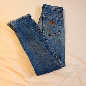 Carhartt Blue Straight Leg Jeans